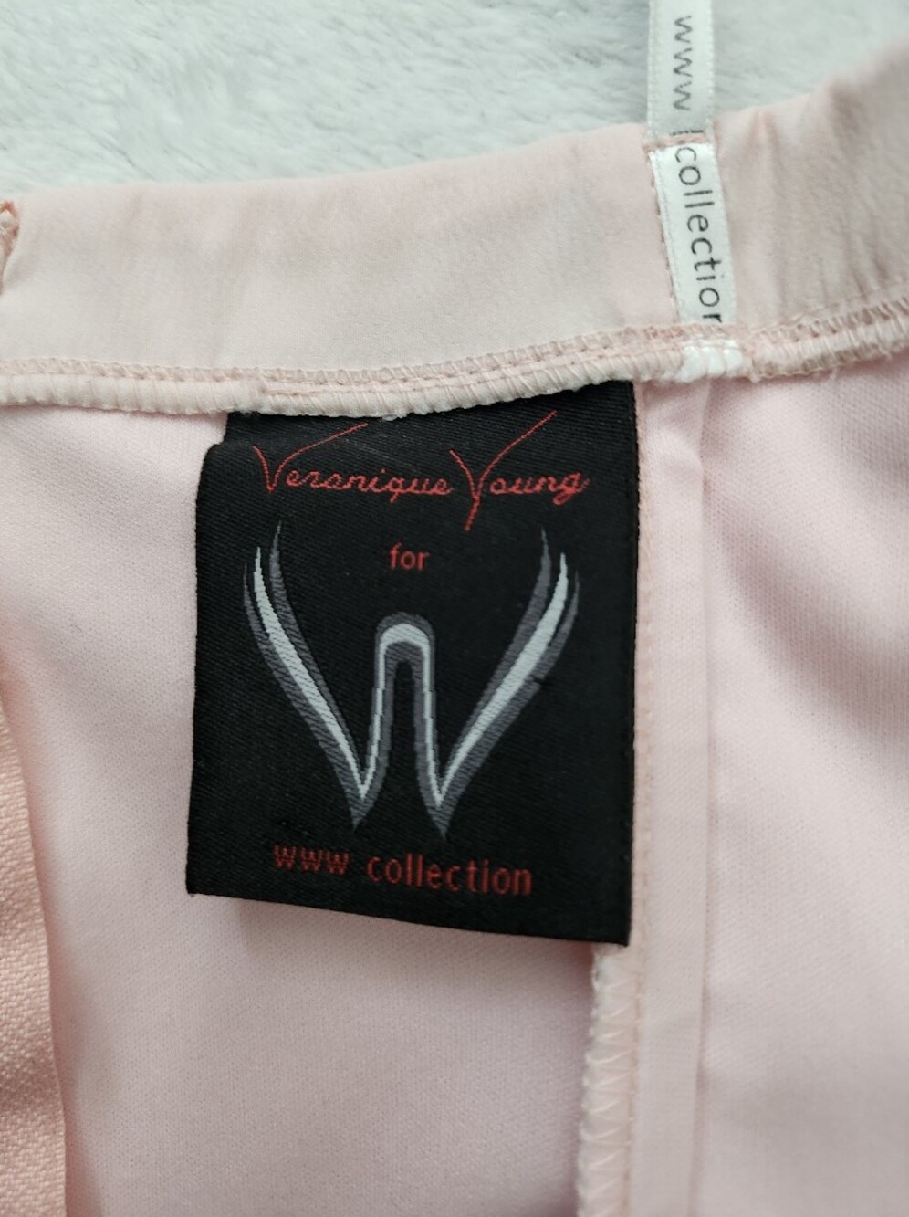 VERONIQUE YOUNG Size 6 Pastel Pink Y2K Romantic Coquette Barbiecore Corset Top - Picture 5 of 11
